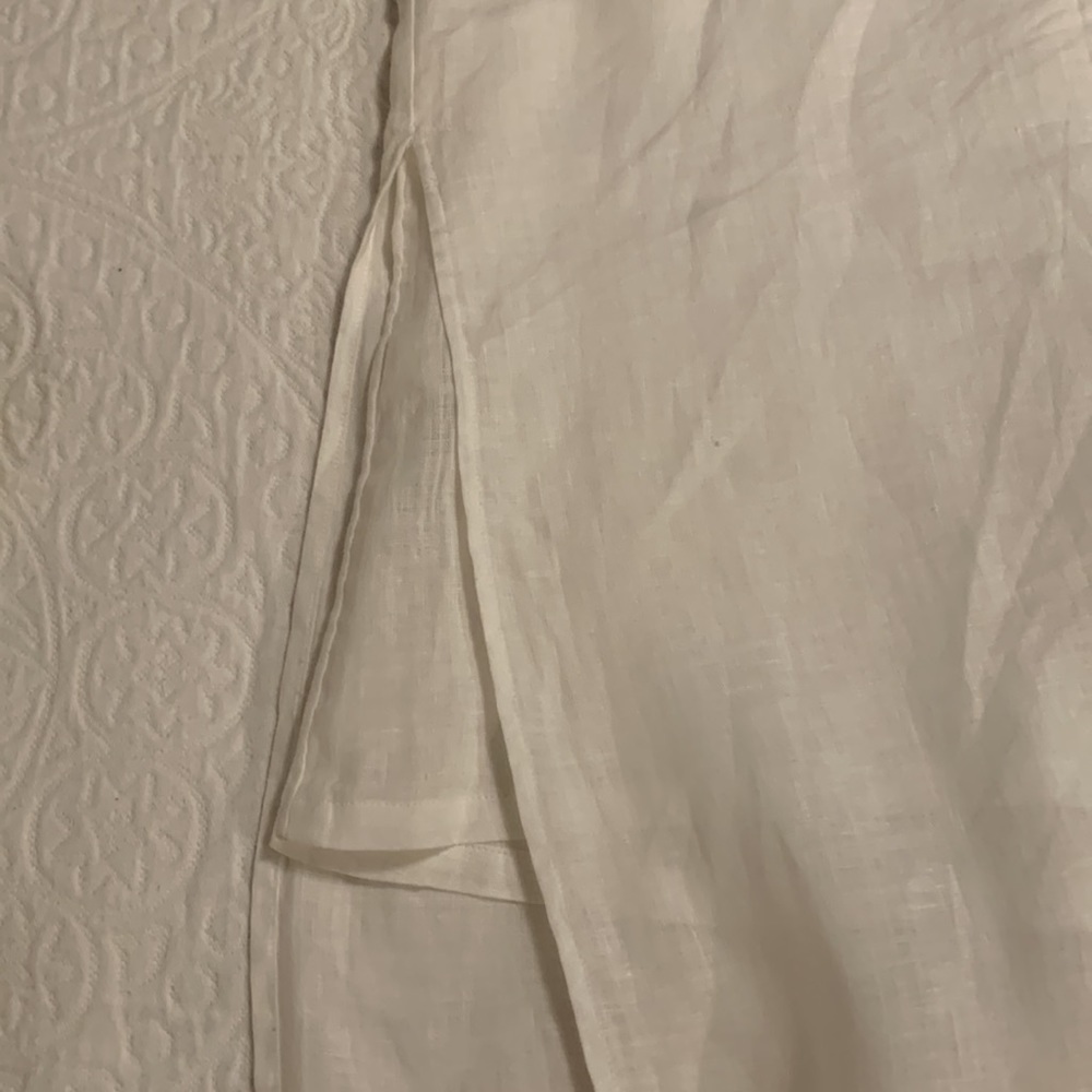 Chico’s 100% Linen Women’s Sleeveless Tunic - Picture 8 of 15